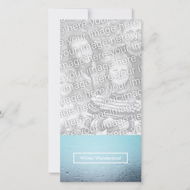 ventana de fiesta de invierno de wonderland (Anverso)