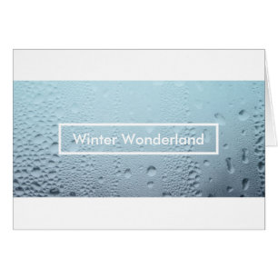 ventana de fiesta de invierno de wonderland