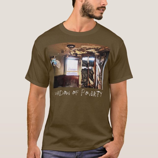 Ventana de la camiseta de la pobreza (Anverso)