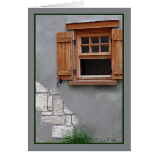 Ventana de madera