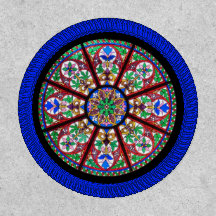 Ventana de vidrio templado Ilustración Iglesia rel