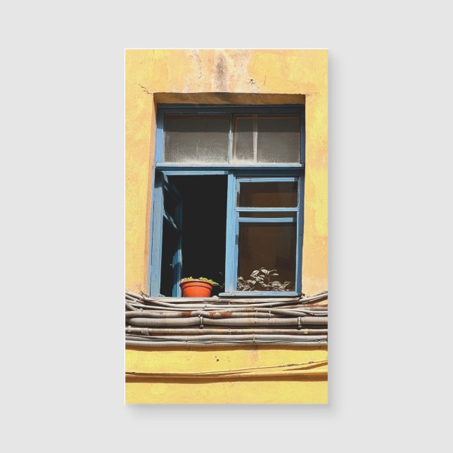 Ventana en San Petersburgo (Anverso)