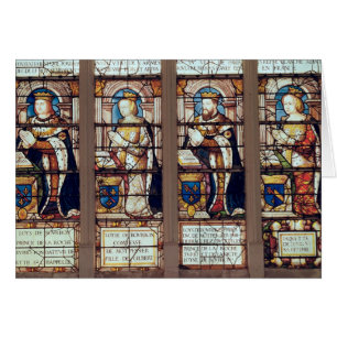 Ventana que representa a Louis de Borbón
