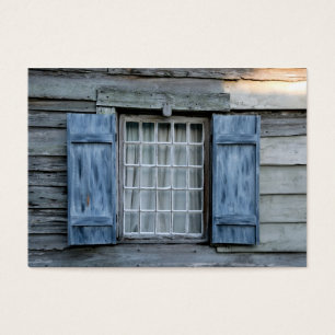 ventana vieja de la moda