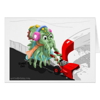 Ventilador de nieve de Cthulu