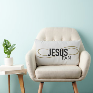 Ventilador Jesús con Cojín decorativo Lumbar Swirl
