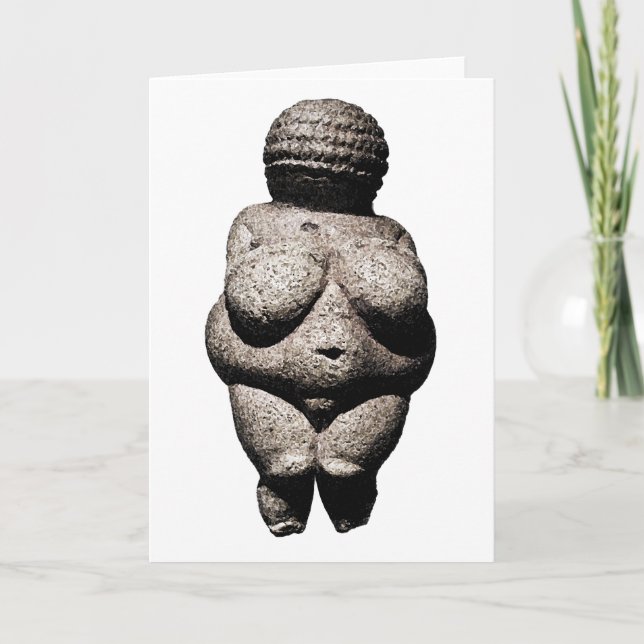 Venus de la tarjeta Willendorf (Anverso)