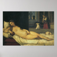 Venus de Urbino por Tiziano, Arte del Renacimiento
