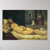 Venus de Urbino por Tiziano, Arte del Renacimiento