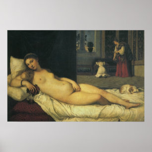 Venus de Urbino por Tiziano, Arte del Renacimiento