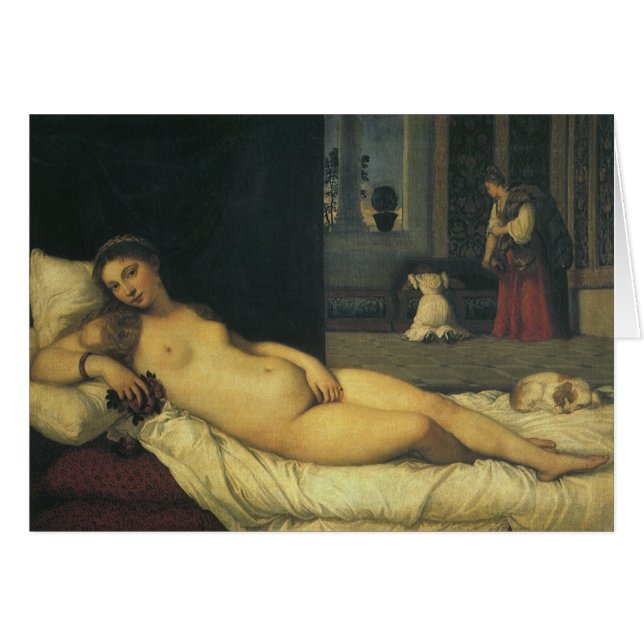 Venus de Urbino por Tiziano, arte renacentista (Anverso (Horizontal))