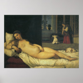 Venus de Urbino por Tiziano, arte renacentista
