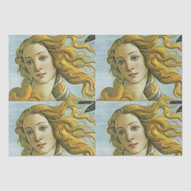 Venus * Papel de té Sandro Botticelli (Anverso)
