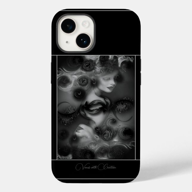 "Venus with Creation" Apple iPhone 14 Funda (Reverso )