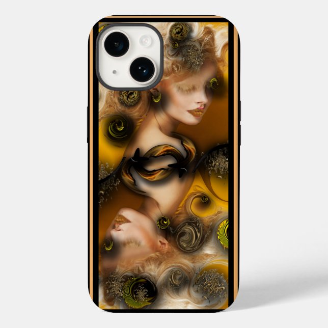 "Venus with Creation" Apple iPhone 14 Funda (Reverso )