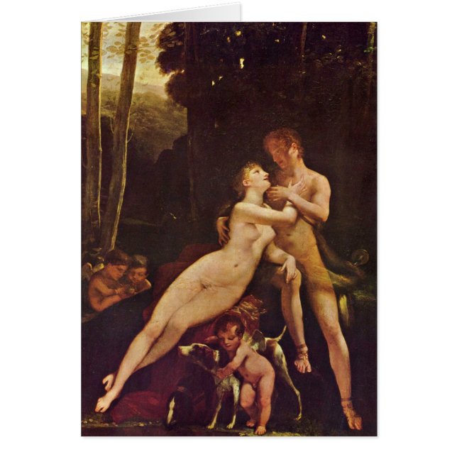 Venus y Adonis de Pierre Paul Prud'hon (Frente)