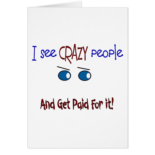 "Veo a gente loca " (Frente)