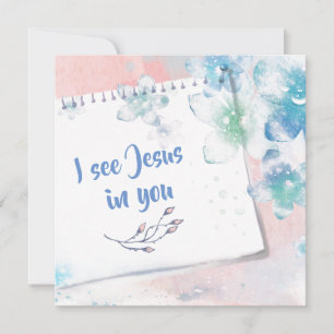 Veo a Jesús en ti