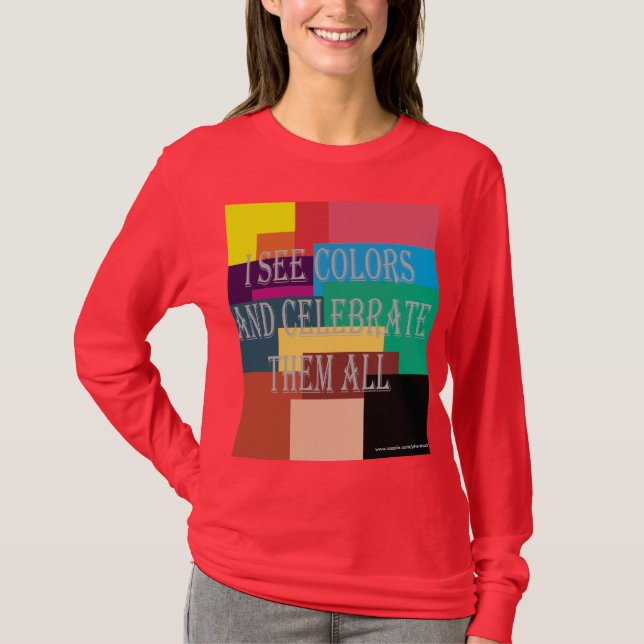 Veo la camiseta de los colores (Anverso)