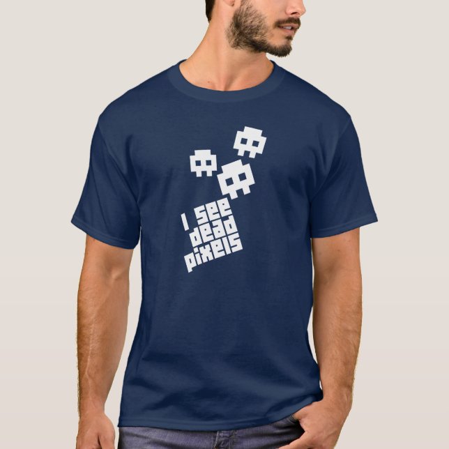 Veo la camiseta muerta de los pixeles (Anverso)