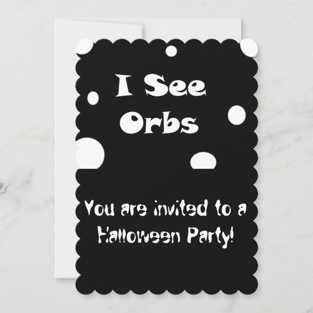 Veo las invitaciones a Orbs (Anverso)