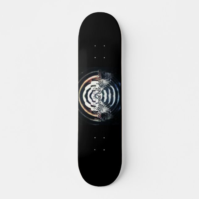 Veo Más Allá Del Horizon Skateboard 73" (Anverso )