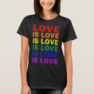 Veo que te amo te acepto tu camiseta orgullo LGBT