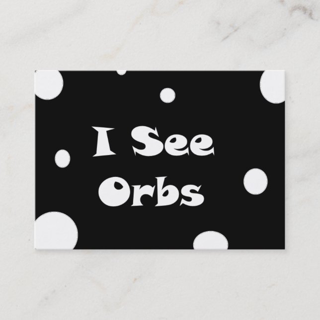 Veo tarjetas Orbs-business (Anverso)
