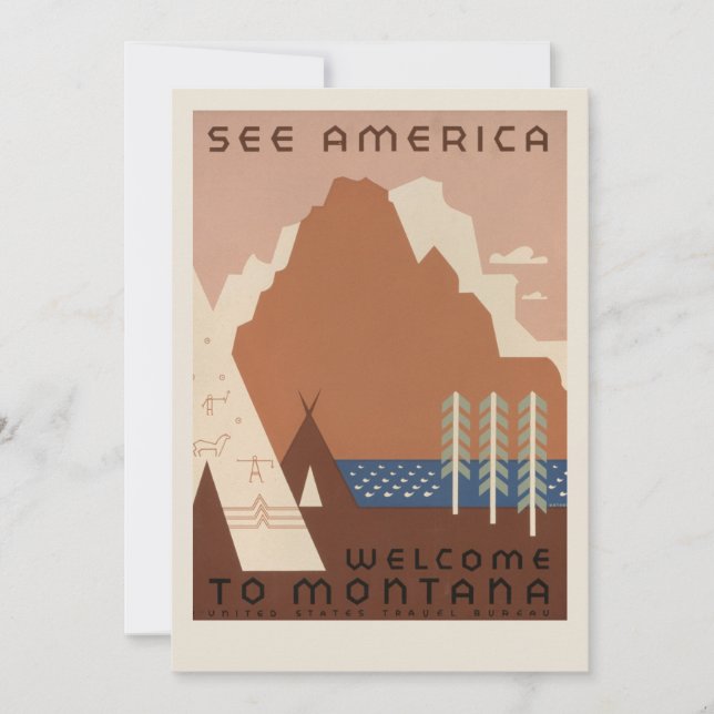 Ver América Bienvenido a Montana | Viaje de cosech (Anverso)