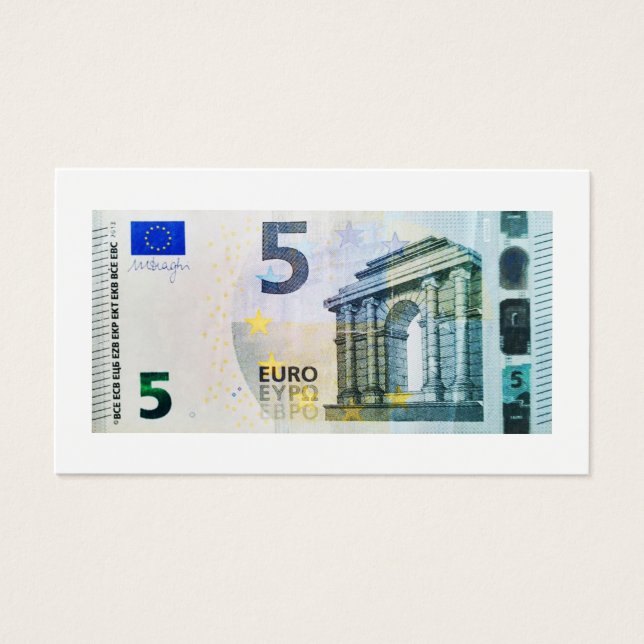 Ver billetes de 5 euros (Frente)