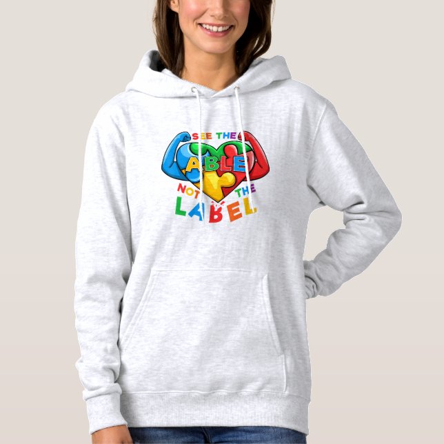 Ver camisetas de concientización sobre el autismo  (Anverso)