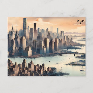 ver comprar mapas nyc tarjetas postales masivas