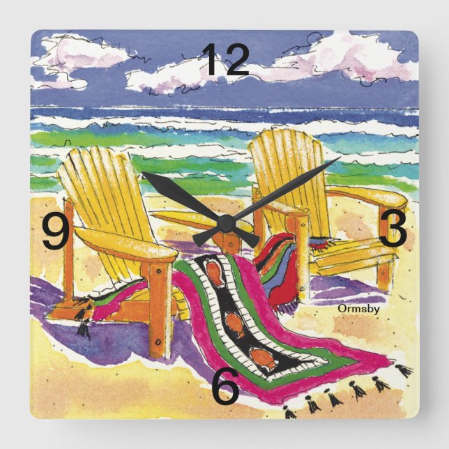 Ver el reloj de pared principal (Anverso)