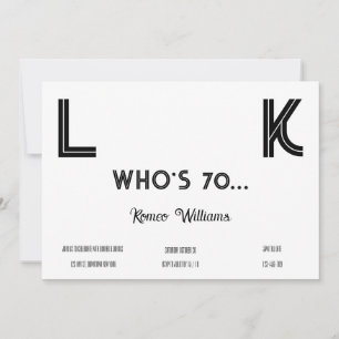 Ver Invitación de cumpleaños