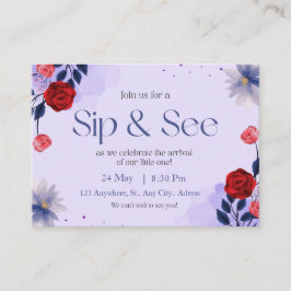 Ver la invitación al bebé, la presentación del beb