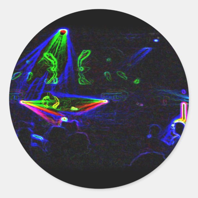 Ver pegatinas de DJ Spin (Anverso)