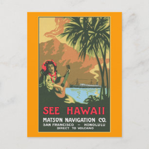 Ver postal de Hawaii