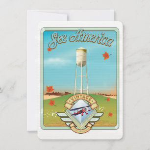 Ver poster de vuelo estilo America Vintage 50