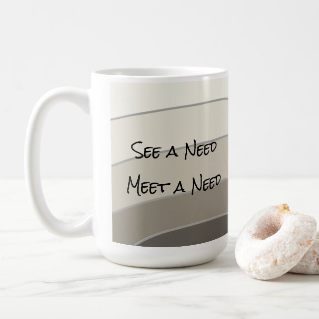 Ver una taza de café necesaria (Con donut)