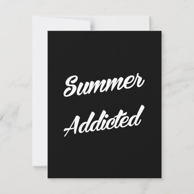 Verano adicto (Anverso)