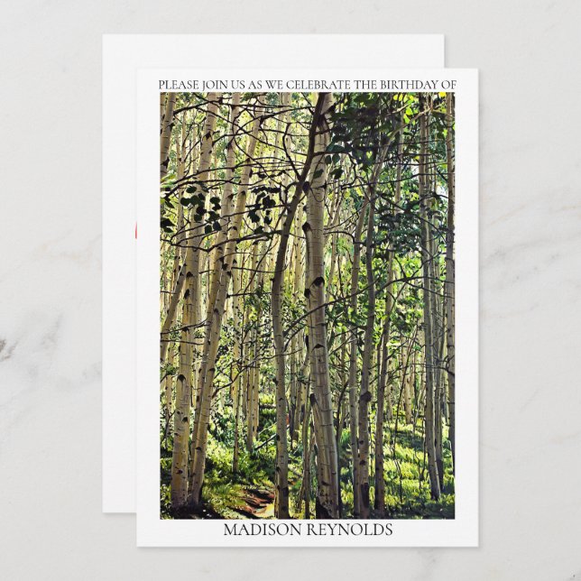 Verano con árboles ápicos en el cumpleaños de Colo (Anverso / Reverso)