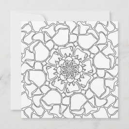 Verano consciente: Tarjeta de color de patrones fl