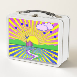 Verano de amor Psicodélico Sesenta Sunburst