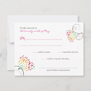 Verano de Besado caprichoso Amarre Boda RSVP