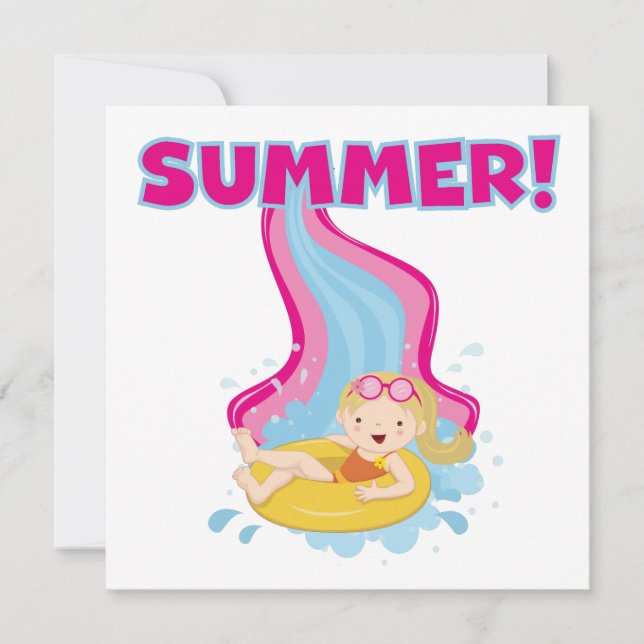 Verano de Chica rubio (Anverso)