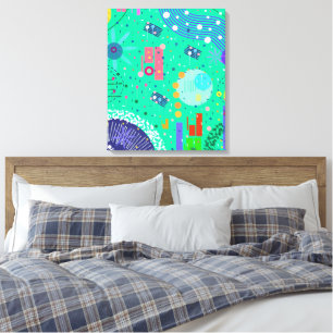 Verano de Espuma de Mar: Arte Abstracto