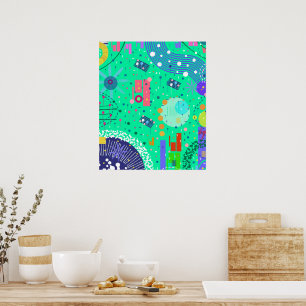 Verano de Espuma de Mar: Arte Abstracto 