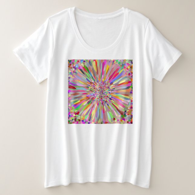 Verano de flores de confetán (Anverso del diseño)