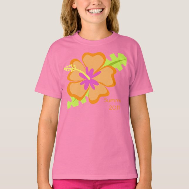 Verano de Hibiscus de la camiseta de 2011 (Anverso)