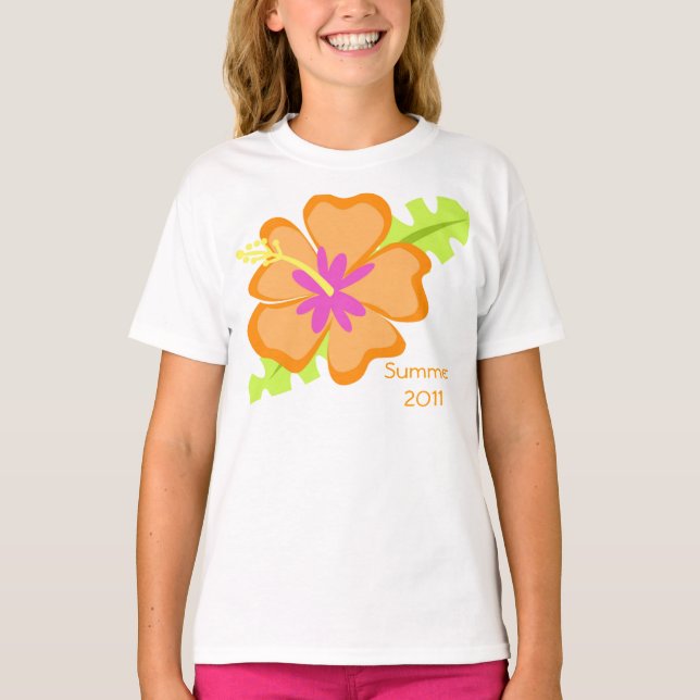 Verano de Hibiscus de la camiseta de 2011 (Anverso)